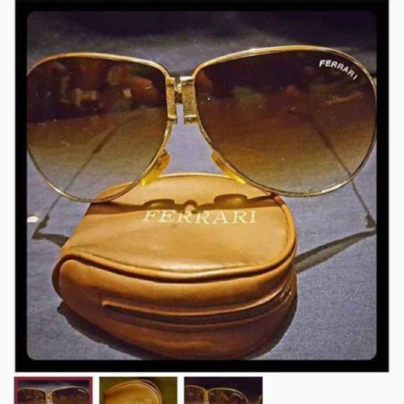 antiue folding ferrari sunglasses - Picture 1 of 3